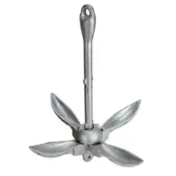 Walmart Extreme Max 3006.6659 BoatTector Folding/Grapnel Anchor, Galvanized - 5.5 lbs offer