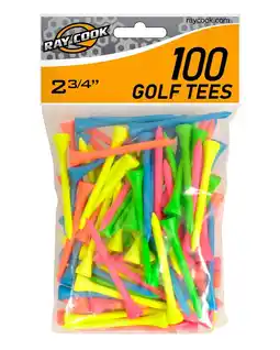 Walmart Ray Cook 902996 Golf 2 3/4 Tees Mixed, 100 Pack offer