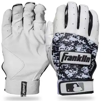 Walmart Franklin Sports Digitek Batting Gloves Gray/White/Black Digi Adult Medium offer