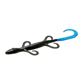 Walmart Zoom Lizard 6'' Black/Blue Tail 9pk offer