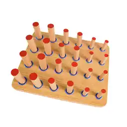 Walmart hengtong Finger Exerciser Wooden Peg Board Finger Training Device for Stroke Patients offer