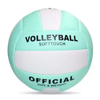 Walmart ZPAQI Soft Volleyballs Sand Sports PU Ball Volleyballs Training Game Ball offer