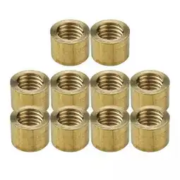 Walmart yotijay 3x10Pcs Billiard Cue Ferrules Billiard Corner Copper Hoop for Billiard Cue DIY 10.5mm offer