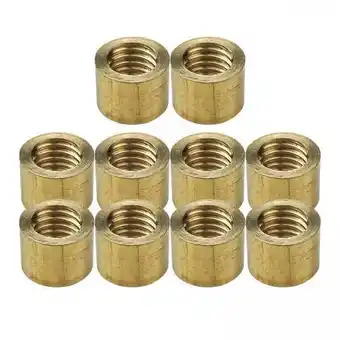 Walmart yotijay 3x10Pcs Billiard Cue Ferrules Billiard Corner Copper Hoop for Billiard Cue DIY 10.5mm offer