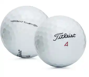 Walmart Titleist NXT Tour Golf Balls, Good, 3a, AAA Quality 48 Pack, White offer