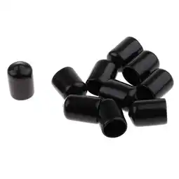 Walmart 10 Pack Replacement Rubber Billiard Cue Head Cover Replacement Accessories - Black, 14mm offer