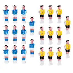 Walmart Pack of 22 Foosball Men Players - Professional & Compact Standard 5/8 Yellow offer