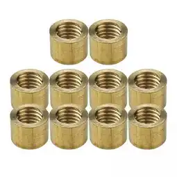 Walmart kesoto 5x10Pcs Billiard Cue Ferrules Billiard Corner Copper Hoop for Billiard Cue DIY 10.5mm offer