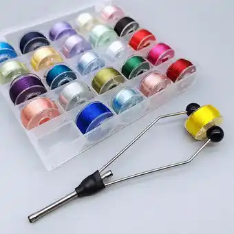 Walmart 200D Spool Fly Tying Thread Lure Bait Making Tool With Fly Tying Bobbin Holder offer