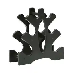 Walmart Egmy Dumbbell Rack Stand 3 Tier Dumbbells Hand Weights Sets Holds 30 Pounds offer