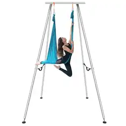 Walmart Kojem LYOM-120T-1 Flying Yoga Swing Bar Hammock Stand Silvery offer