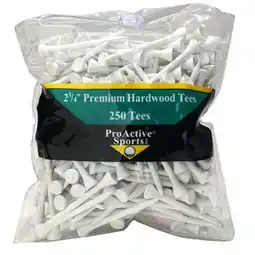 Walmart ProActive Sports TE234W250 2 3/4'' 250/Pack White offer