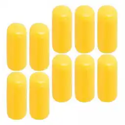 Walmart AMLESO 3x10Pcs Rubber Cue Cover Protector Head Cover Pool Billiard Protective yellow 13mm offer