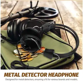 Walmart LEXSOMEO Metal Detector Heaphone High Accuracy Headphone Adjustable Metal Detector Headphone offer