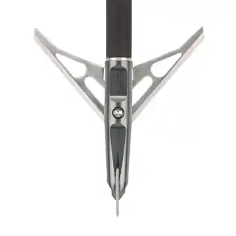 Walmart Stryke Rear Deploying Cut-On-Contact Archery Broadheads, 100-Grain, 3-Pack, Carbon Gray offer