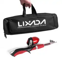 Walmart Lixada Portable 1.4m Telescopic Fishing Rod and Closed Fishing Reel Combo offer