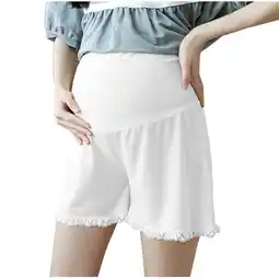 Walmart SHTXOZHI Women's Maternity Stretch Shorts Over The Belly Pregnancy Lounge Shorts Under Dress Shorts offer