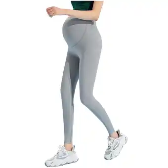 Walmart SHTXOZHI Maternity Leggings Over The Belly Pregnancy Workout Yoga Pants Athletic Stretch Leggings offer