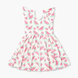 Walmart Monica + Andy Organic Cotton Short Sleeve Dress (Girl's) offer