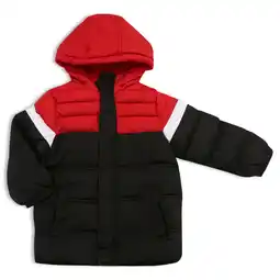 Walmart IXtreme Baby & Toddler Boys' Colorblocked Puffer Jacket with Hood, Sizes 12M-4T offer