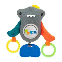 Walmart Sassy Peek & Squeak Shark Hanging Stroller Baby Toy - 0+ Months offer