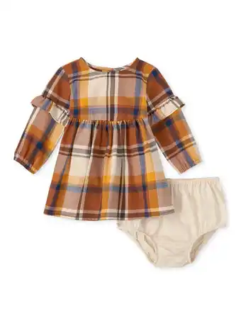 Walmart The Children' Place Baby Girl Plaid Woven Dress, Sizes Newborn-18 Months offer