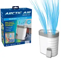 Walmart Arctic Air Breeze Jet, Wearable Air Cooler, Portable Clip On Fan, USB Rechargeable, 3 Speeds offer