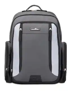 Walmart Bananafish Studios Black and Grey Colorblock Backpack Diaper Bag offer