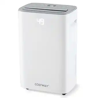 Walmart Costway 52 Pint Dehumidifier for Basement 4500 Sq. Ft Portable Dehumidifier 24H Timer offer