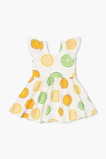 Walmart M+A by Monica + Andy Organic Cotton Toddler Girl Short Sleeve Dress, Sizes 12 Months-5T offer