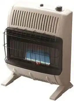 Walmart Heatstar By Enerco F156070 Ventless LP Gas Heater with Thermostat HSSVFB30LPBT, Blue Flame, 30K offer