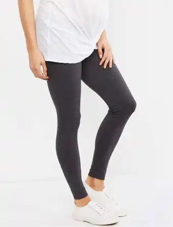 Walmart Motherhood Maternity Women's Secret Fit Belly Heathered Maternity Leggings offer