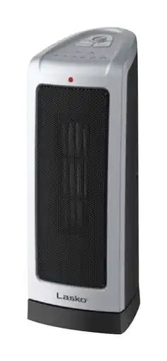 Walmart Lasko 16 1500W Ceramic Tower Electric Space Heater with Adjustable Thermostat, Silver, 5309, New offer