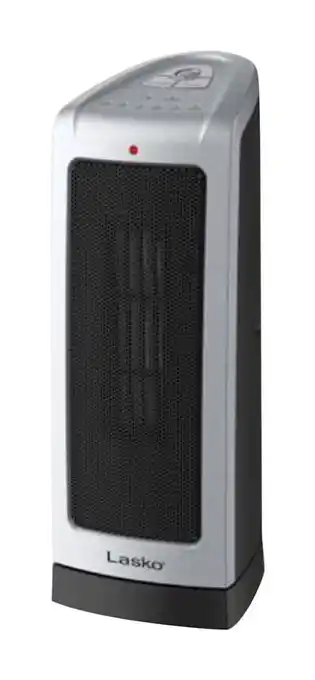 Walmart Lasko 16 1500W Ceramic Tower Electric Space Heater with Adjustable Thermostat, Silver, 5309, New offer