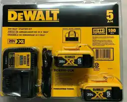 Walmart DeWalt DCB205 20V 5Ah Power Tool Battery with DCB115 Charger for DeWalt Tools, 2 Count offer