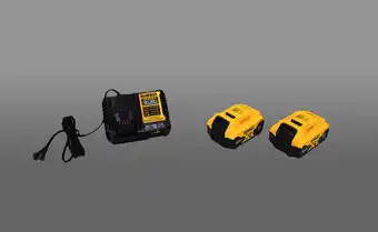 Walmart DeWalt DCB205-2C 20V Max XR (2) 5.0Ah Battery and Charger Starter Kit offer