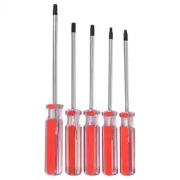 Walmart 5Pc Torx Screwdriver Set Magnetic Torx Star Bit Driver for Repairing Tools offer