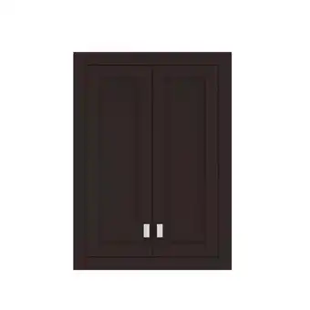 Walmart Water Creation Madison 33 Solid Hardwood Medicine Cabinet in Espresso/Chrome offer