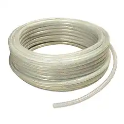 Walmart Apache Reinforced Clear Vinyl Tubing, 100ft. x 3/8in., Model# 15010980 offer