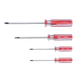 Walmart 4Pcs Vanadium Steel Triangle Screwdriver Triangular Anti-theft Screw Removal Tool offer