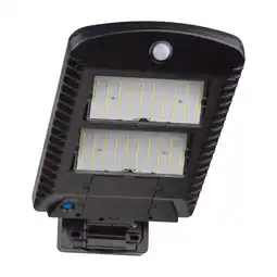 Walmart HART Solar Motion Street and Area Light, Dusk to Dawn, Wall, or Pole Mount, Black, 5,000 Lumens offer