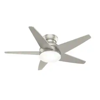 Walmart Casablanca Fans - Isotope - 5 Blade Ceiling Fan with Light Kit In Modern offer