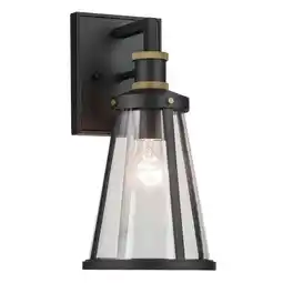 Walmart Kichler Lighting - Talman - 1 Light Small Outdoor Wall Mount In Industrial offer