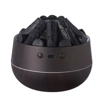 Walmart Kugisaki Charcoal Humidifier Desktop Mini Silent Office USB Flame Humidifier - Multicolor offer