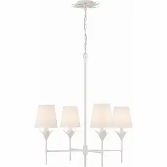 Walmart Crystorama Lighting - Broche - 4 Light Chandelier In Traditional Style-28 Inches offer