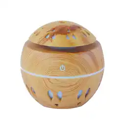 Walmart Kugisaki 130ML Led Night Light Humidifier Wood Grain Spray USB Vehicle Humidifier - Multicolor offer