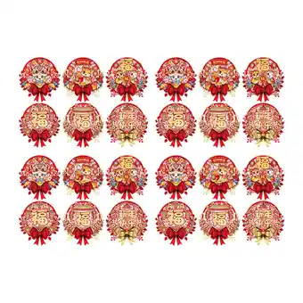 Walmart yotijay 24 Pieces Chinese New Year Window Clings 2025 Snake for Holiday Housewarming offer