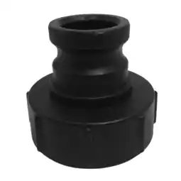 Walmart jiaping IBC Tank Adapter (3inch Female to 2inch Male) Water Tank Connector Fitting Black offer