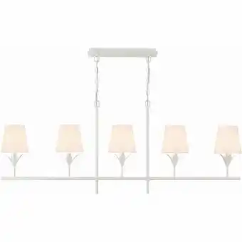 Walmart Crystorama Lighting - Broche - 5 Light Chandelier In Modern Style-21 Inches Tall offer