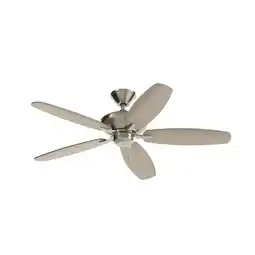 Walmart Kichler Lighting - Renew Es - 5 Blade Ceiling Fan In Modern Style-13.5 Inches offer